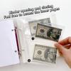 Устойчивый к разрывам 100-дневный конверт Challenge Binder Loose Leaf Mini Budget Binder Notebook Adult
