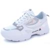 2025 New Summer Mesh Shoes Women's Breathable Mesh Sports Shoes Women's Hollow and Versatile Basic Student Flat White Shoes