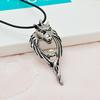 Ожерелье BLULANS, чудесный тотем волка в стиле панк, мужское ожерелье из титановой стали, подвеска со стразами, женский подарок