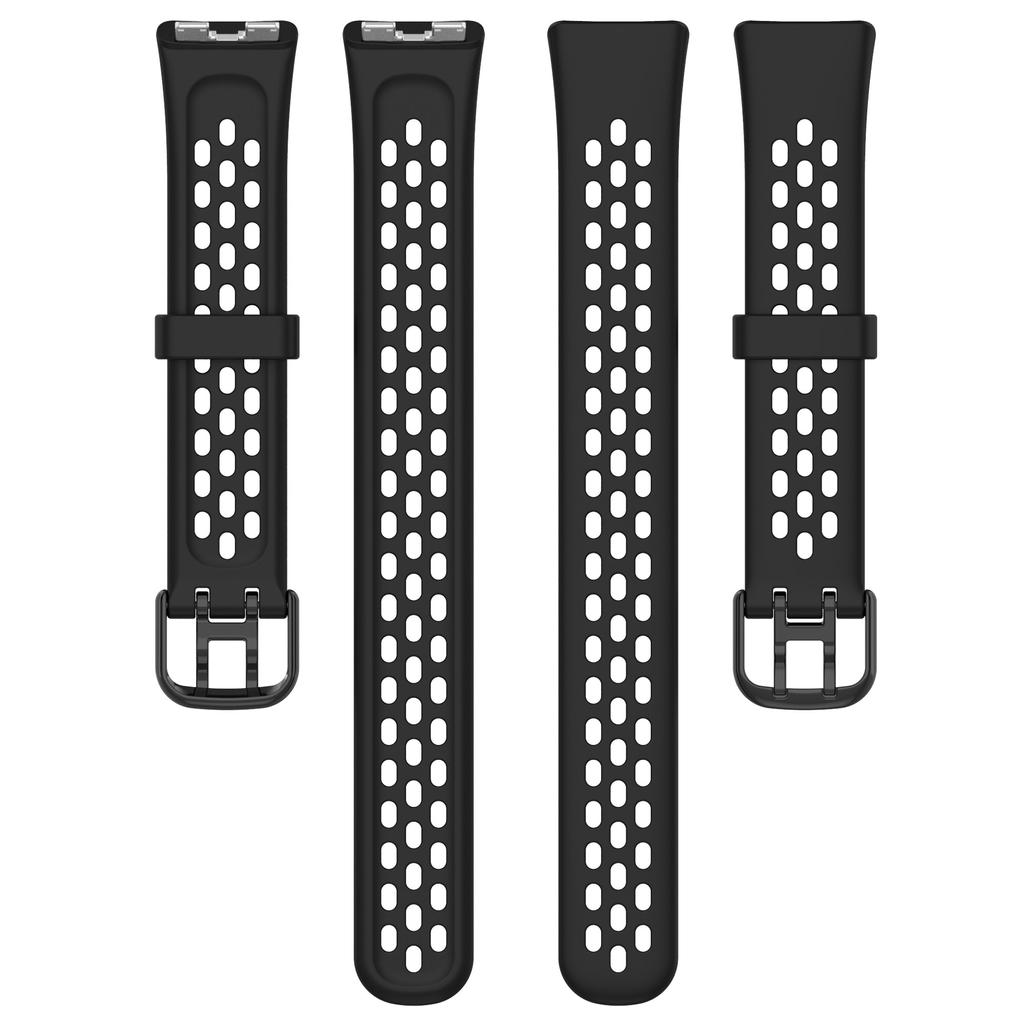 KALEBOL Watch Strap For Huawei Band 10/9/8 Perforated U-Buckle Silicone Breathable Wrist Band