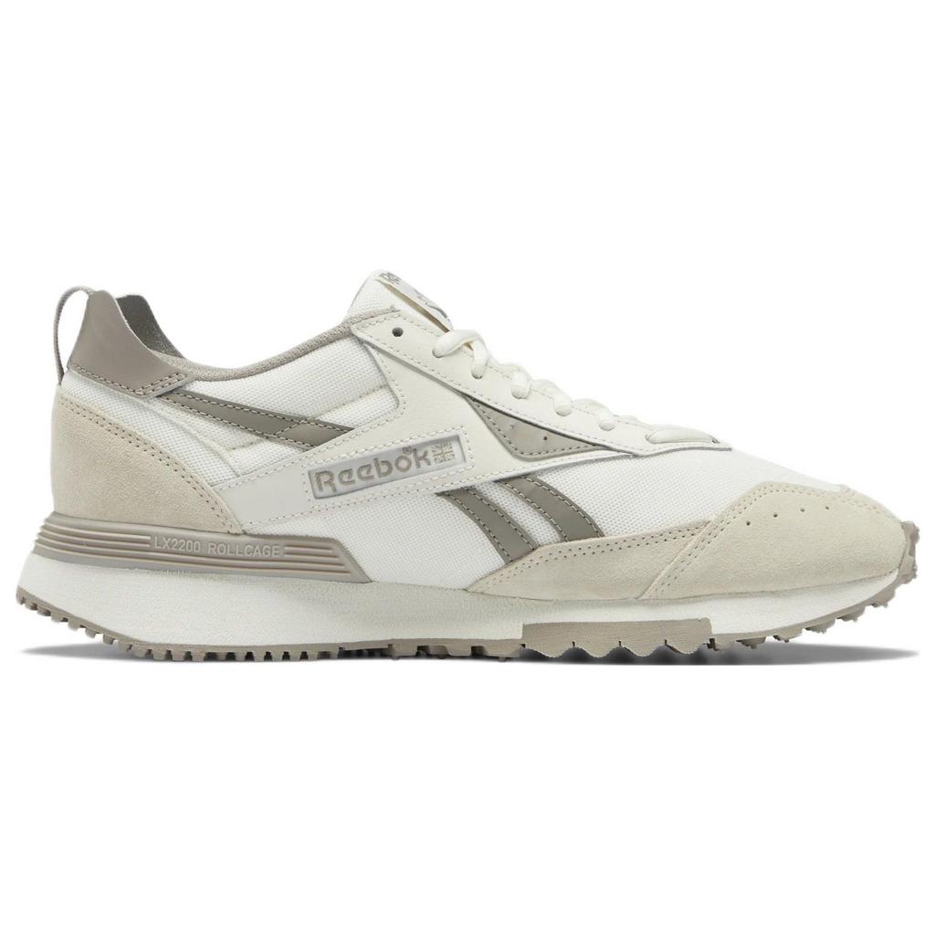 Reebok LX2200 Спортивная американская ретро обувь с низким верхом для повседневной носки Унисекс кроссовки Бело-серый GW3804