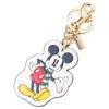 Coach Keychain COACH Disney Mickey Mouse Collaboration Smooth Leather Keyring Bag Charm Keychain Chark CN009