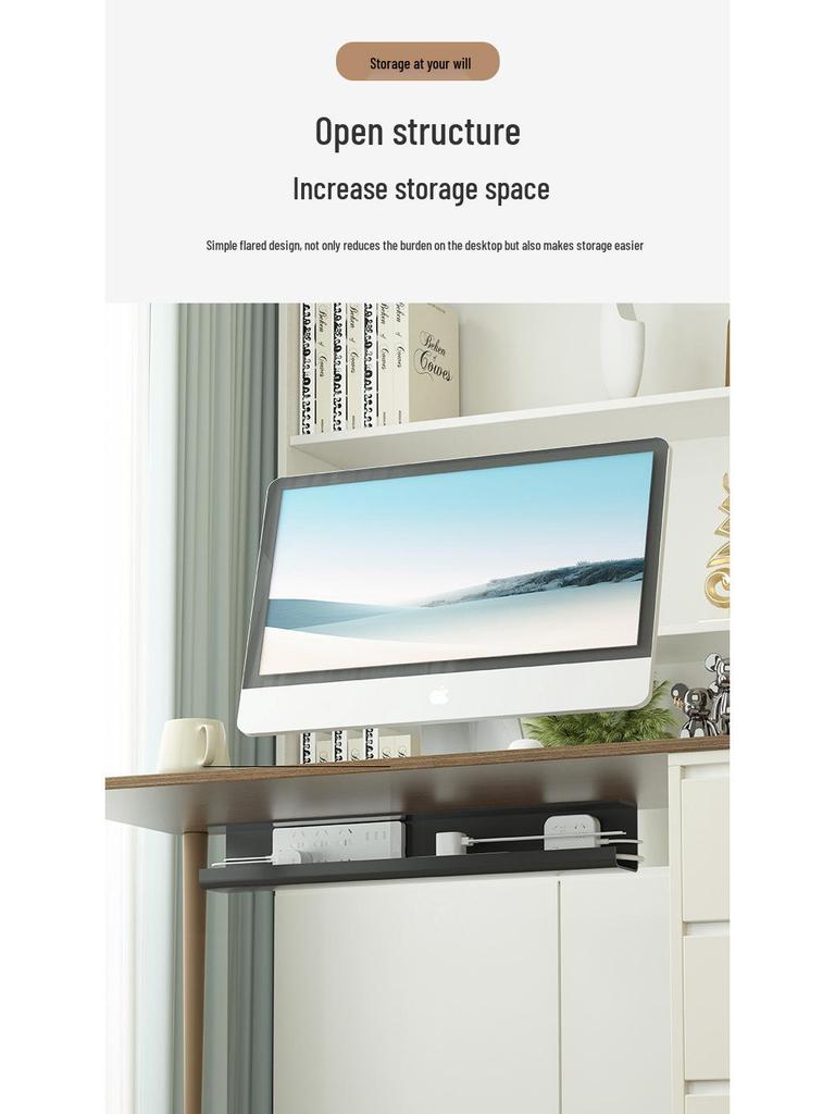 Органайзер-лоток для управления кабелями под столом