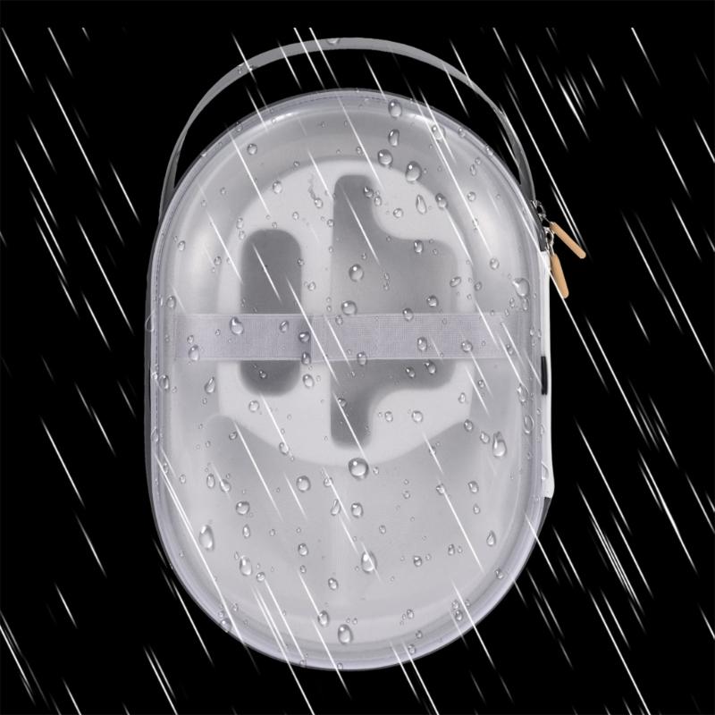 EVA Travel Case for Vision Pro MR All in one Virtual Reality Helmet Hard Handbag Bag with Shoulder Strap Storage Box