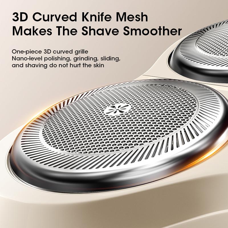 Electric Razor For Men Dry&Wet Mens Electric Shaver Rechargeable Rotary Shaving Machines Father's Day Gift For Father Dad