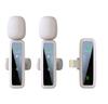 J86 Dual Wireless Lapel Microphone - Noise Reduction for Live Broadcasts