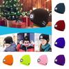 Outdoor Usb Rechargeable Bluetooth Knitted Beanie Hat With Music And Light Features For Winter Comfort