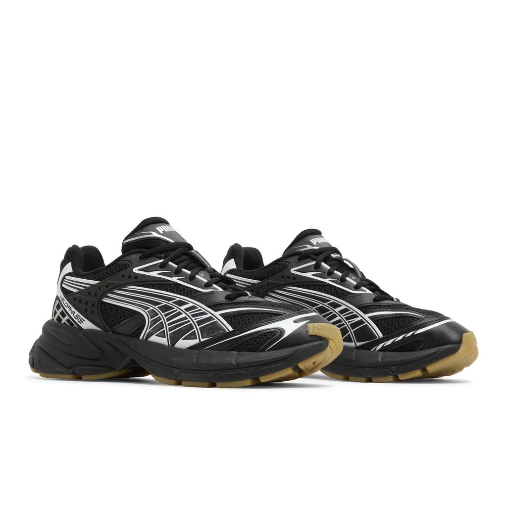 Puma Velophasis 'Technisch - Black' (Unisex) Black / White Casual Shoes 390932 02