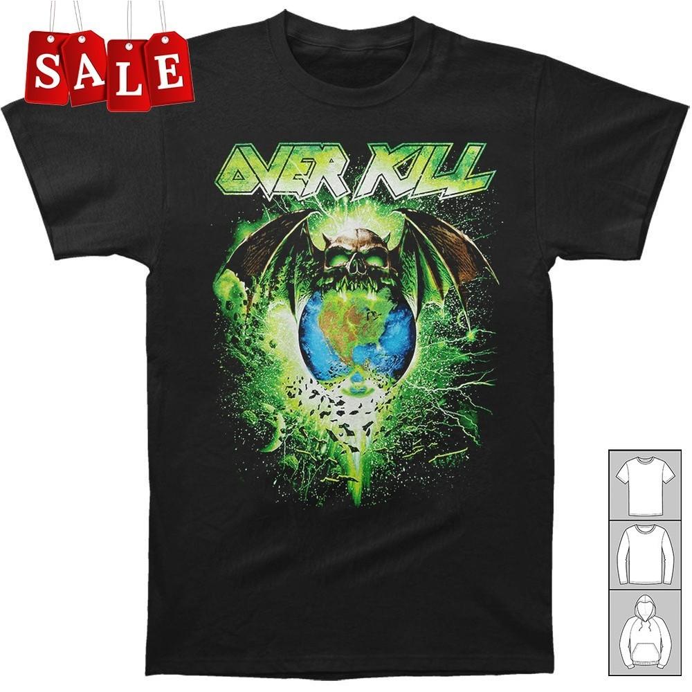 Новая футболка Overkill Солт-Лейк-Сити Подарок для фанатов Унисекс S-5XL Футболка MD492 Унисекс Футболка