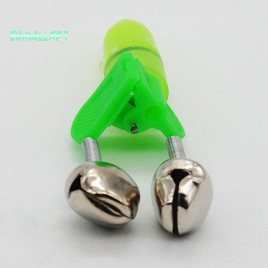 3 шт. сигнализация о поклевке на кончике удилища, двойной колокольчик с ночной светодиодной лампой для рыбалки