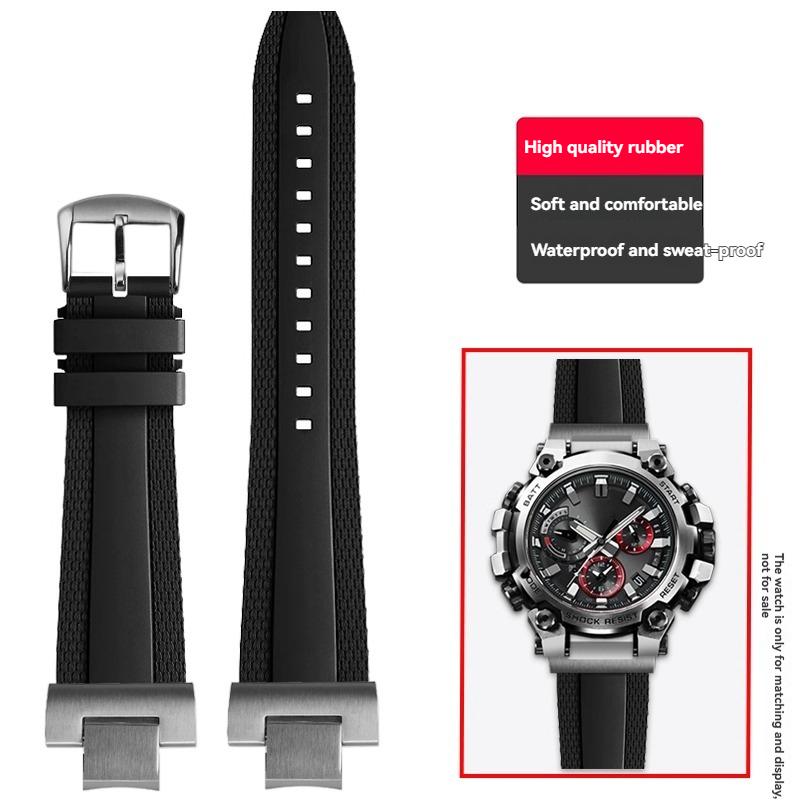 Для Casio G-SHOCK серия 5672 MTG-B3000 модифицированные модные аксессуары ремешка для часов со быстросъемным креплением из фторкаучука