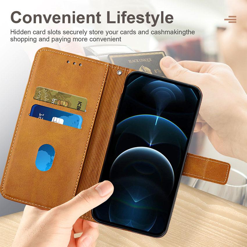 Кожаный чехол-книжка-бумажник для Samsung Galaxy A12 A13 A22 A23 A32 A33 A52 A52s A53 A72 A73 5g A51 A71 A31 A21s, чехол для телефонной книги