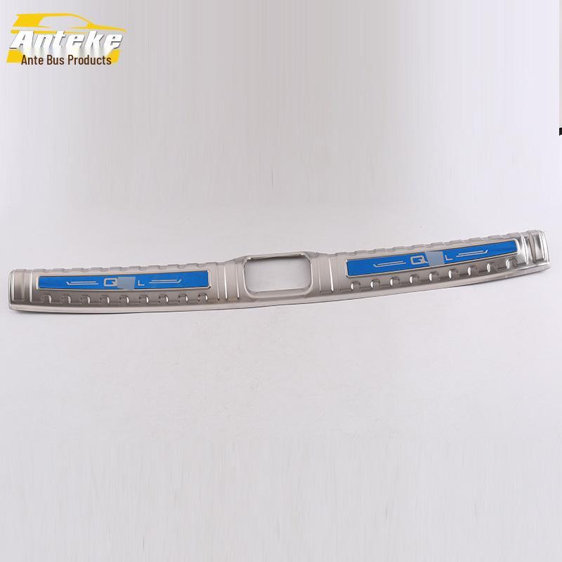 Защитная накладка заднего бампера из нержавеющей стали и защита багажника для 18 Q2L