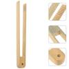 Bamboo Food Clip Multi-Function Grill Clip for Cooking Khaki