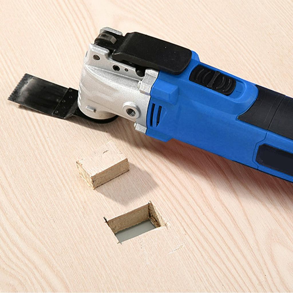 220-240В 500Вт Инструмент для дома и DIY Многофункциональный осциллирующий инструмент Комплект Электрический многофункциональный инструмент Переменная скорость Реноватор Триммер Пила