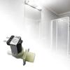 Пластиковый электромагнитный клапан DC12V 24V AC220V Параллельный одноходовой клапан Электрический соленоидный клапан Металлический электрический клапан