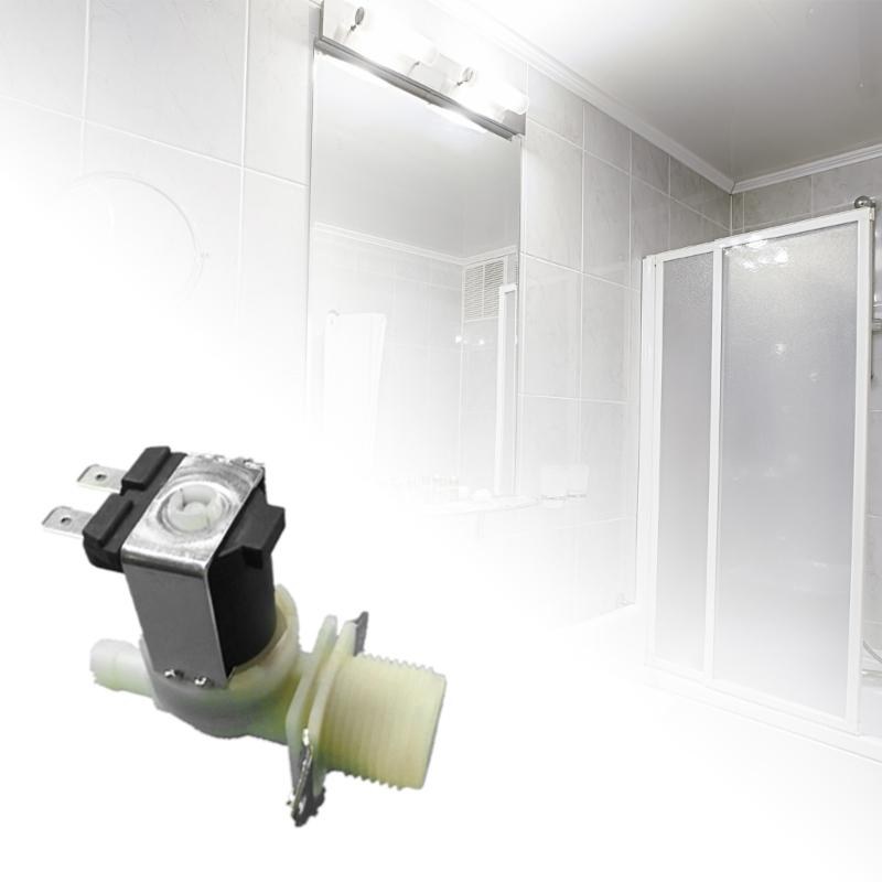 Пластиковый электромагнитный клапан DC12V 24V AC220V Параллельный одноходовой клапан Электрический соленоидный клапан Металлический электрический клапан