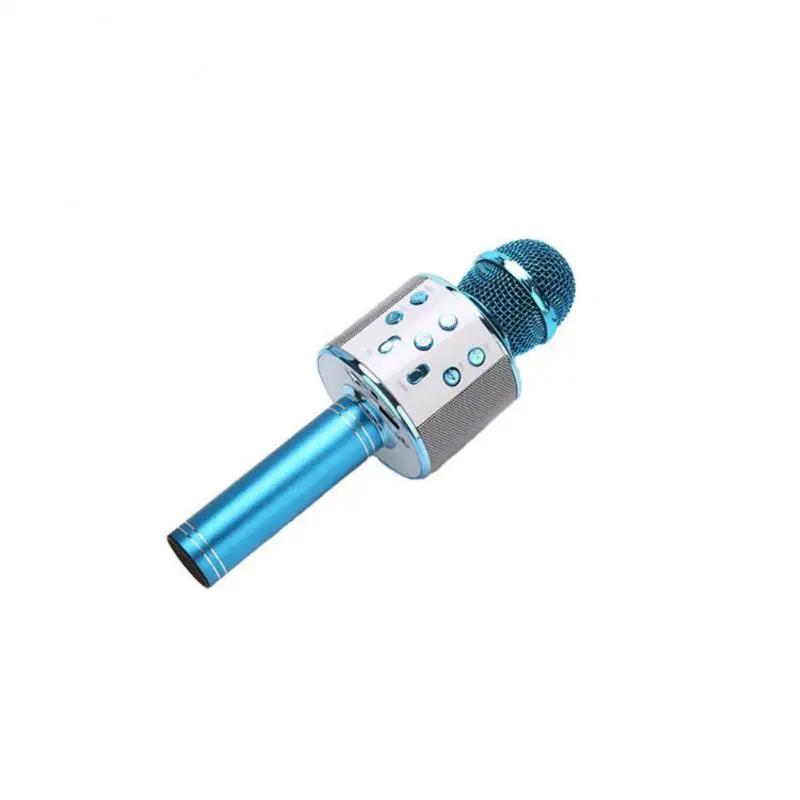 Wireless Bluetooth Karaoke Microphone , Karaoke Mic Speaker With Adjustable Remix FM Radio for Kids Girls Boys Teens Birthday