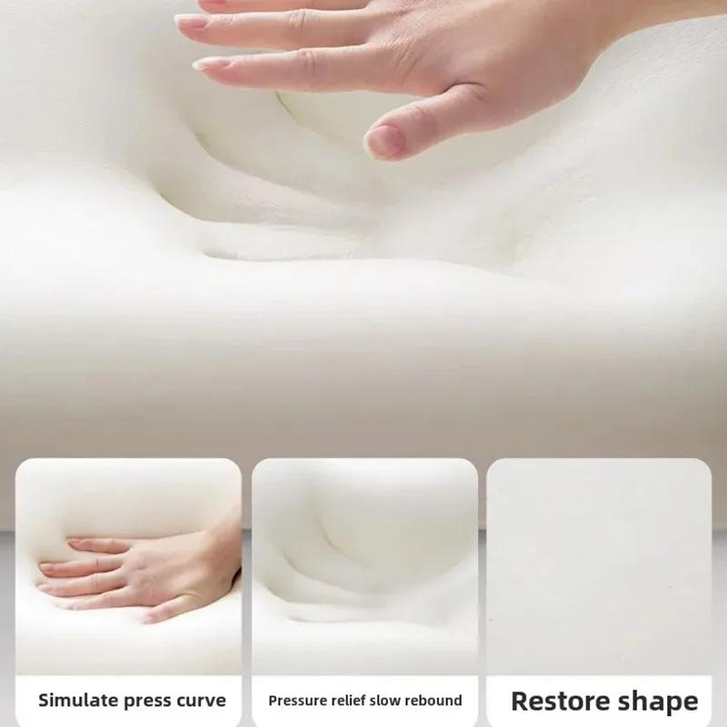 Подушка для поддержки спины с сердцевиной из пены с памятью Удобная поясничная подушка для пар, беременных женщин, офиса, автомобиля, кровати Эргономичный дизайн