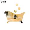 Bathtub Pattern Decals Washroom Entrance Sign Mirror Surface Bathroom Door Plate Wall Sticker