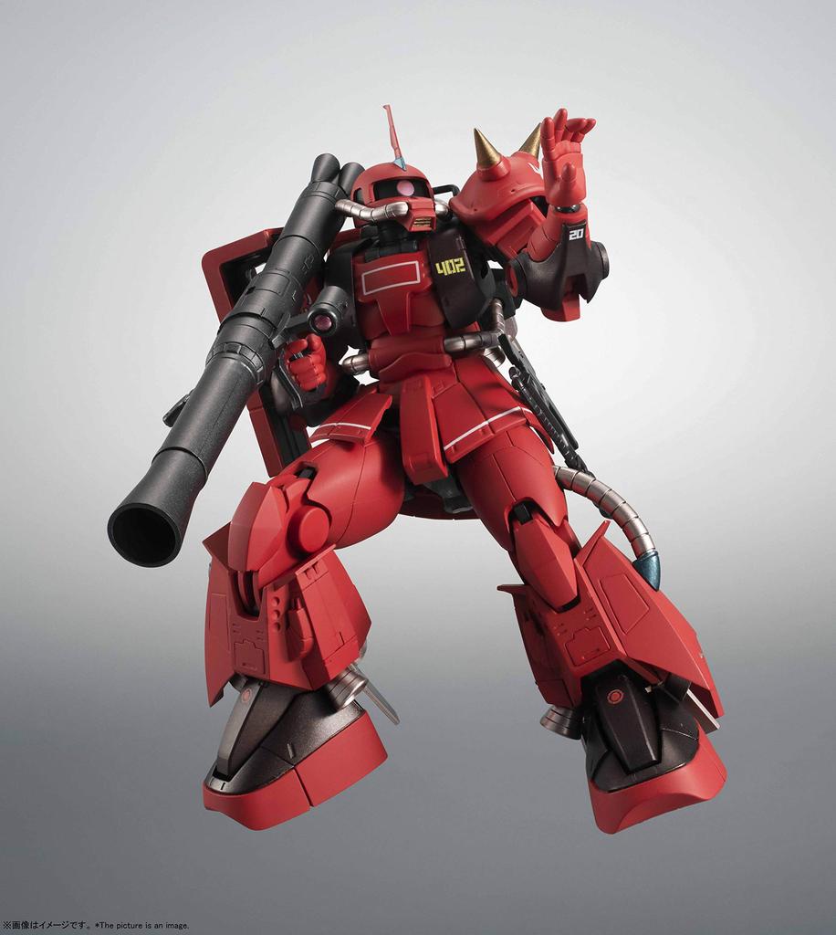 TAMASHII NATIONS Робот Духи Мобильный доспех Гандам Джонни Райден Высокомобильный Тип Заку II 125 мм окрашенная подвижная фигурка 158169 [СТОРОНА MS] MS-06R-2 вер.