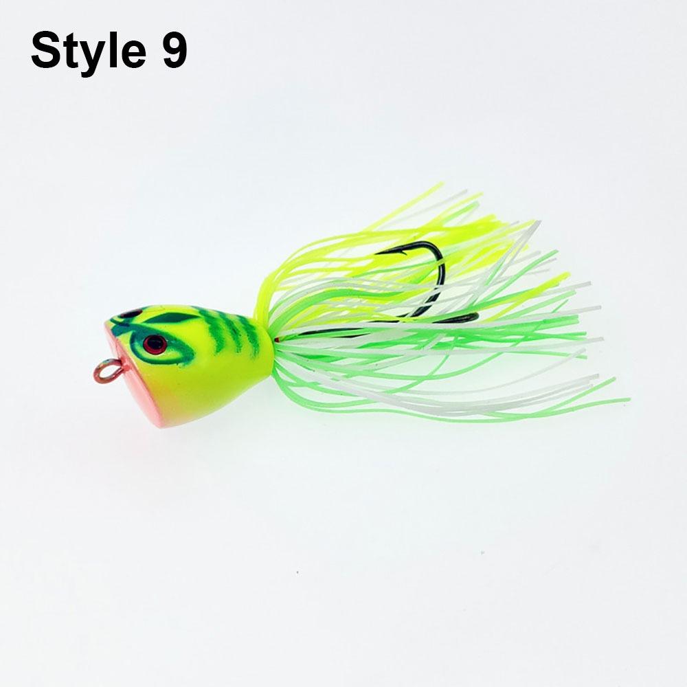 1Pcs Toad Thunder Frog Hard Bait 9cm/7.4g Simulation Frog New Jump Frog Lure