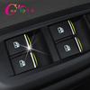Color My Life Car Door Window Switch Lift Button Cover Trim for Chevrolet Cruze 2009-2014 Trax Malibu 2012-2014