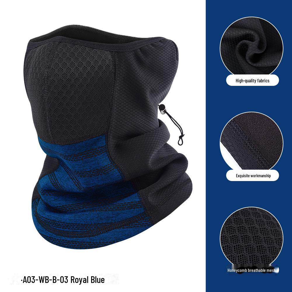 Зимний велосипедный платок Ruidong: Теплая лыжная маска и защита ушей