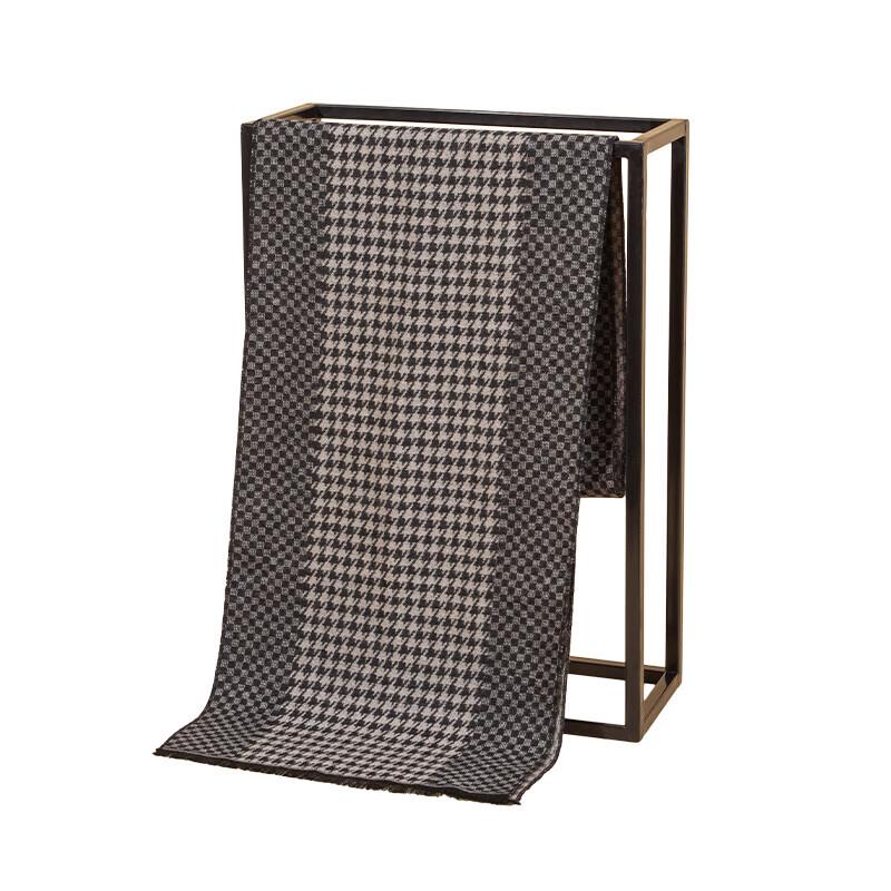 Aisiyalan Houndstooth Scarf & Glove Set