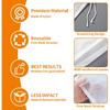 6PCS Cheese Cloth Bag for Straining, 200-Mesh 12 x 8 Inches Nylon Nut Milk Bag, Reble Food Grade Juicing Bags for Straining Fruit Juice, Yogurt, Nut