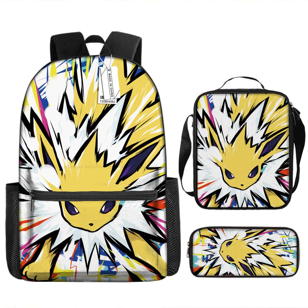 Школьный сезон Студент Школьная сумка Покемон Рюкзак Pokémon Мультяшная сумка Пенал