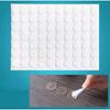 70 Pieces of Transparent Acrylic Double-sided Tape, Nano Traceless Removable Dispensing, Circular Double-sided Tape Pad, Adhesive Double-sided Tape