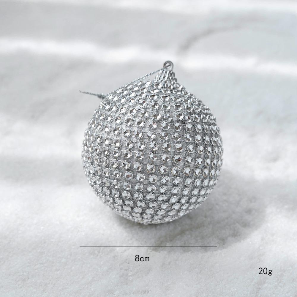 Foams Christmas Decor 8cm Christmas Tree Pendant Hanging Ornaments Christmas Party Supplies