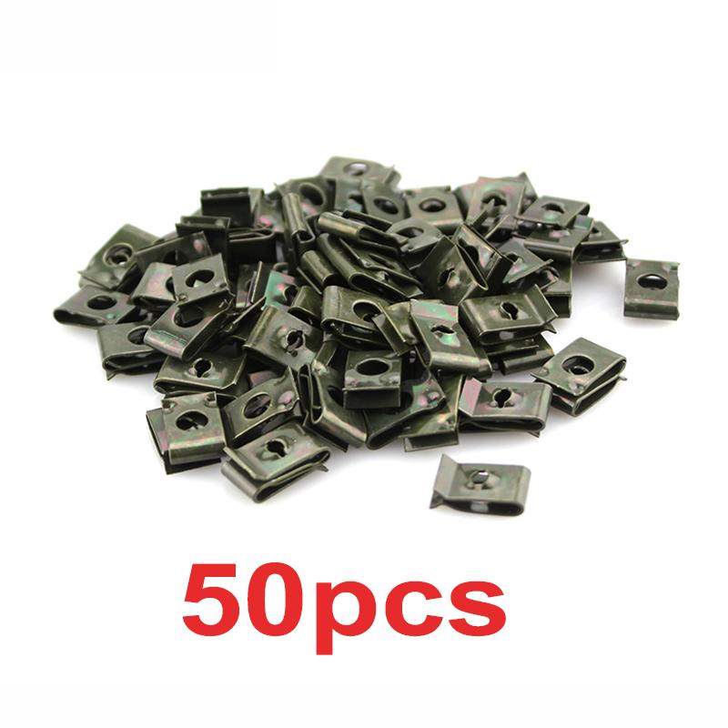 Саморезы, металлический крепежный зажим для автомобиля, мотоцикла, U-образный зажим с винтом, антикоррозионная защита, набор винтов, комплект листового железа