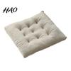 Versatile Chair Cushion for Home Square Cushion, Soft Plush Seat with Straps, 15.75" x Supportive Hard Chairs Non Slip Pad Dining Room Office Leisure