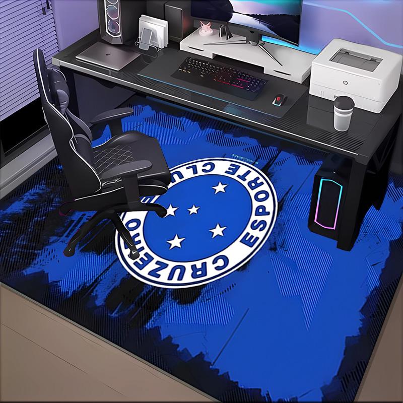 Fc Emblem Printed Office Carpet Chair Cushion Entryway Rug, Rugs for Living Room, Bedroom Christmas gifts