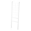 Yamazaki Mesh Ladder W45 X D24 X Ladder Hanger 4729 Hanger, White, Approx. H160cm, Tower, Rack, Rack,