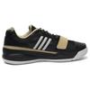adidas Круглый носок На шнуровке Нескользящие Прочные Низкие Баскетбольные кроссовки Мужские кроссовки Черные D73917