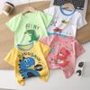 Children's Cotton Short Sleeve Summer Boy's T-shirt Cartoon Short Sleeve Top for Girls
