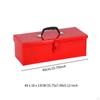 Iron Tool Box Multifunction Easy Access Organizer with Handle, Portable Empty for