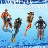 Seabed Exploration Simulated Diver Miniature PVC Simulation Doll Decoration Toys
