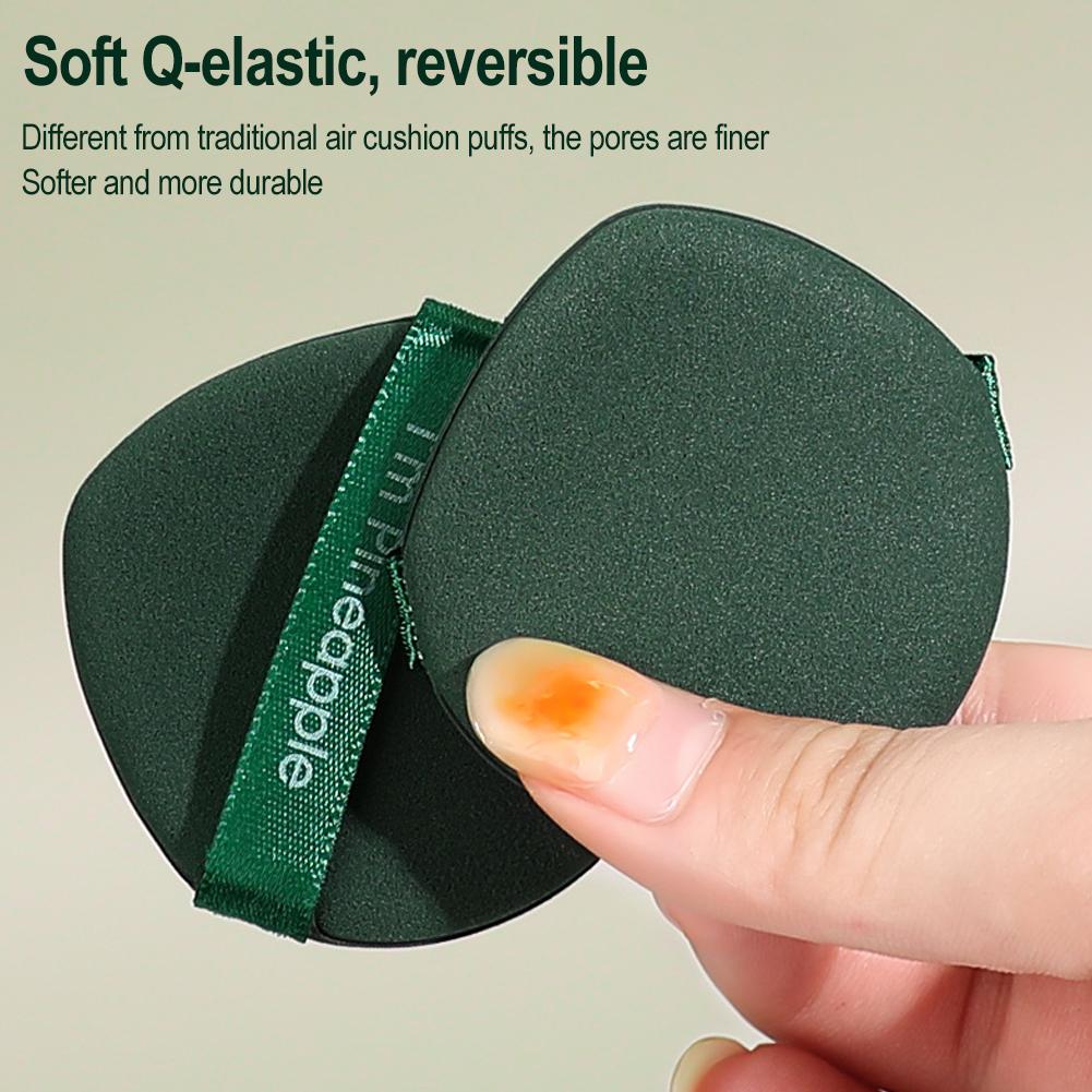 Пуховка Air Cushion Powder Puff Strawberry Pie без латекса, двойное использование для сухого и влажного макияжа, круглая губка-спонж для макияжа, косметический инструмент