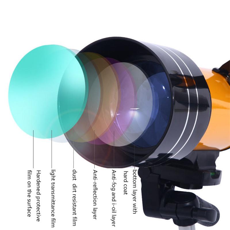 Телескоп, наблюдающий за звездным небом спереди, бинокль ночного видения высокой мощности HD со штативом