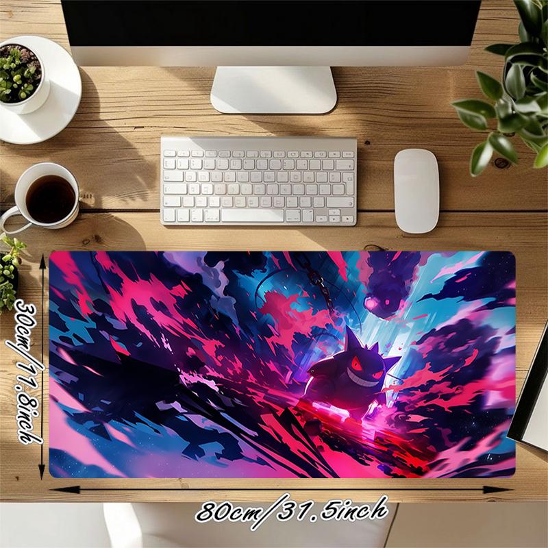 1Pc Neon Dreamscape Gaming Mouse Pad Keyboard Desk Mat Non-slip Rubber Lock Edge Waterproof Computer Mousepad for Office Home Decor S1869