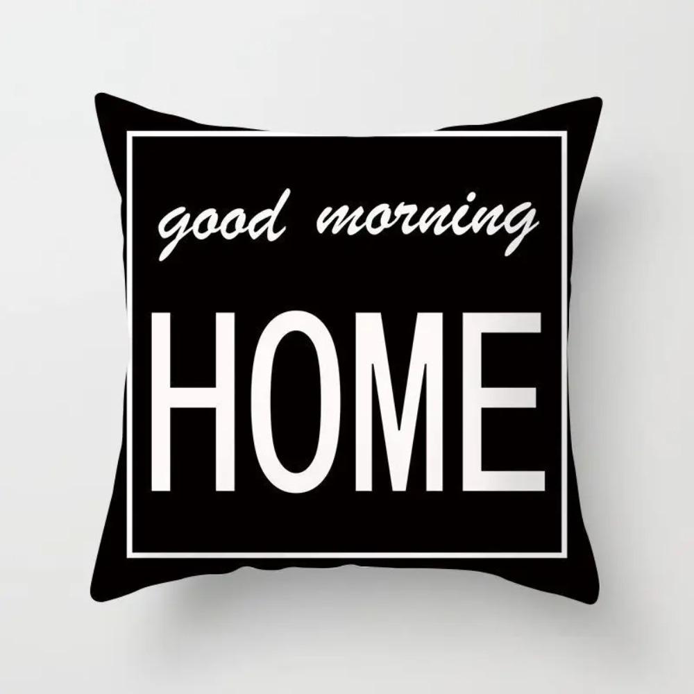 Valentine'S Day Love Pattern Throw Pillow Cover With Short Plush Print Living Room Sofa Decoration Cushion Cover Pillow Covers