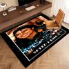 1pc Michael Jackson Print Area Rug - Soft, Washable Non-Slip Indoor Mat, Living Room, Home Office Decorative Rug,Office Decorative