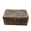 Multipurpose Storage Box Vintage Antique Lines 22x12x10cm
