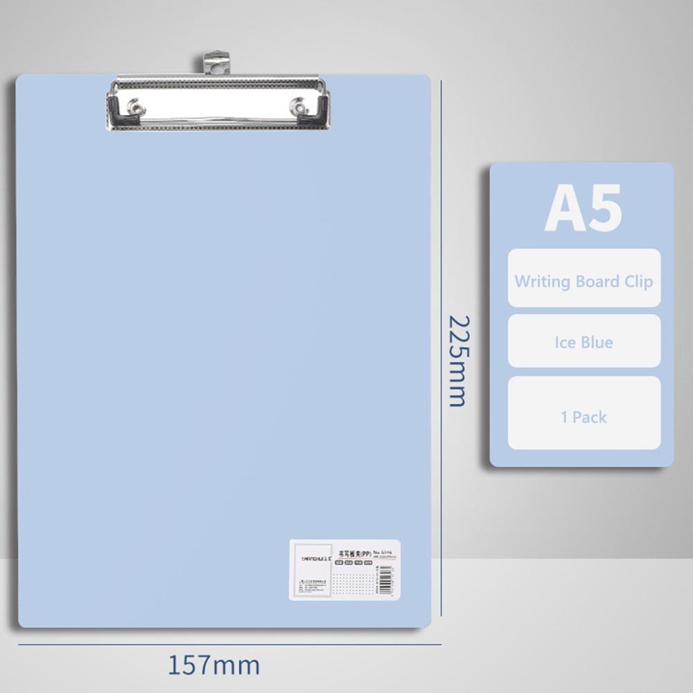 With Hanging Hole Writing Splint Horizontal/Vertical Writing Pad Board File Folder  Paper Organizer