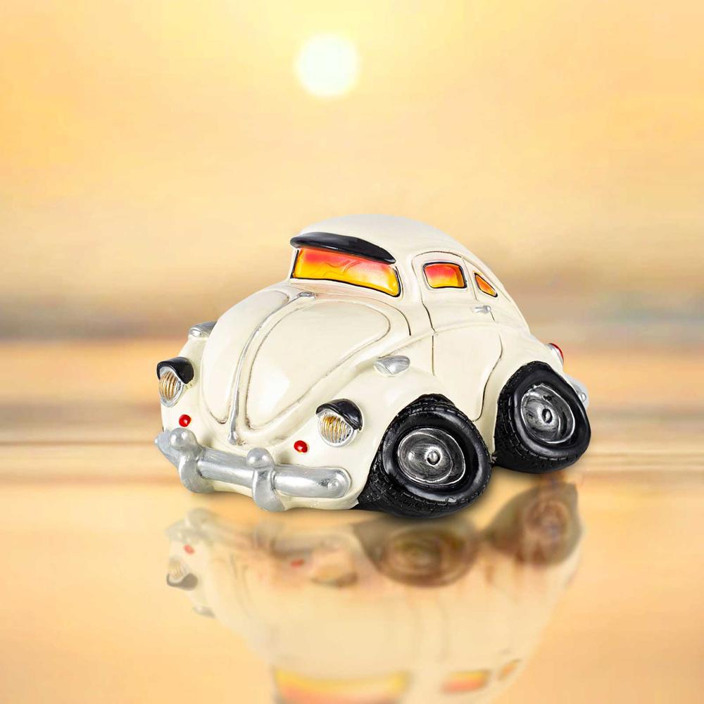 Resin Collectible Vehicles Classic Beetle Bug Model Decorative Figurines Home Office Table Centerpiece Decor Gift for Car Lover