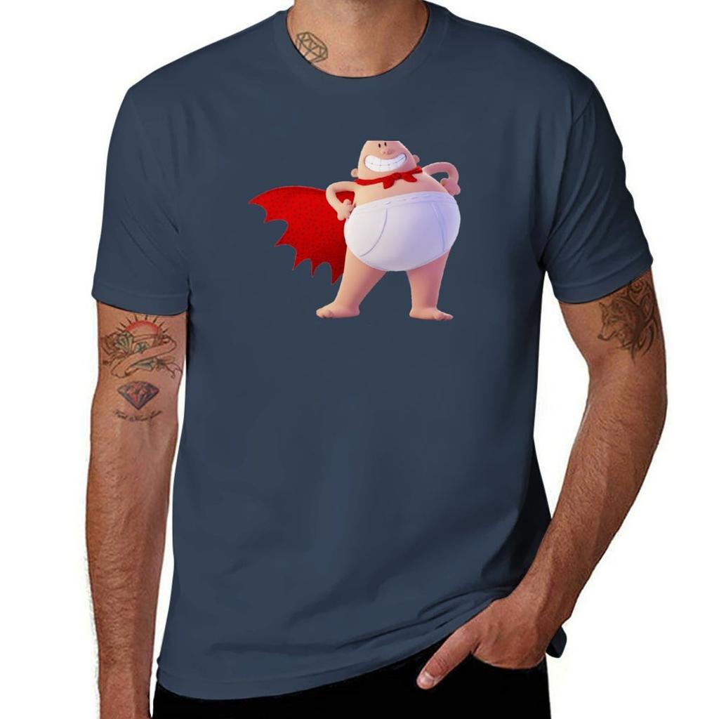 Captain underpants T-Shirt anime t shirts for man t shirt man plain T-Shirt